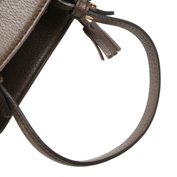 Gucci GG Supreme Ophidia Bucket Bag Shoulder Bag Beige Brown Leather - Picture 6 of 9